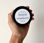 frosted strawberry.