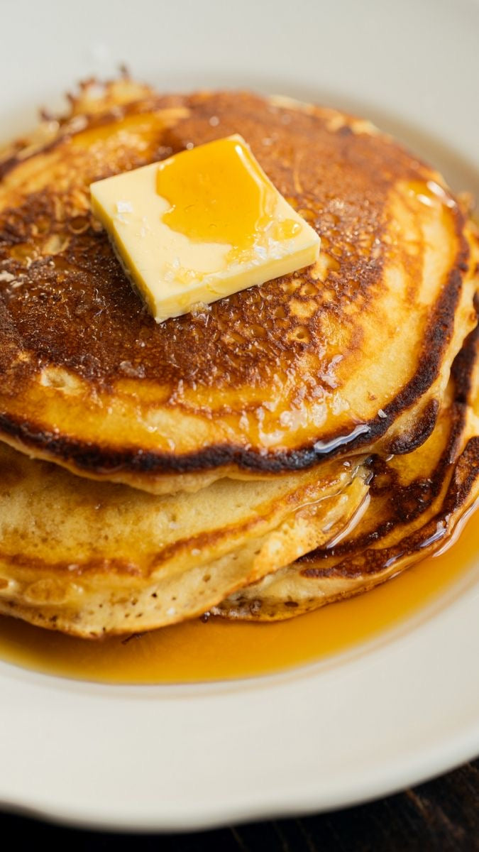 maple pancakes.