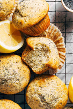 lemon poppyseed muffin